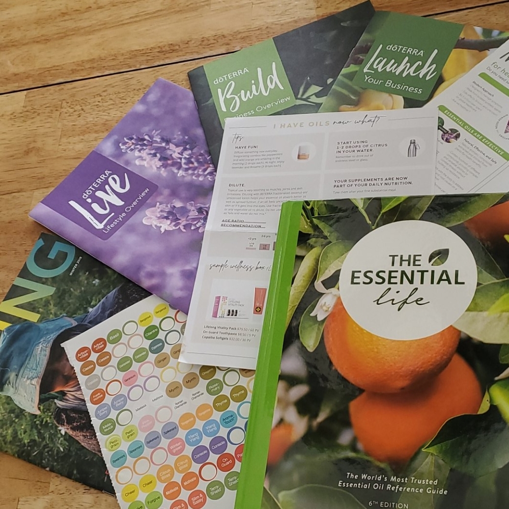 Doterra items /oil guides